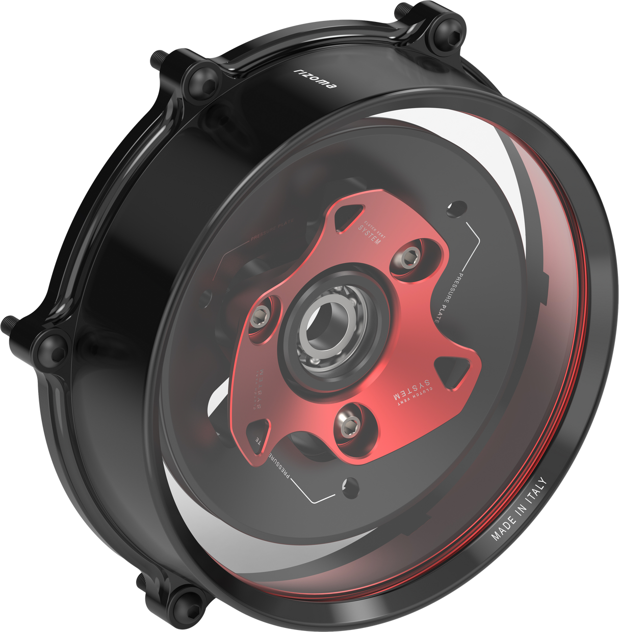Clutch Cover Red Duc V4