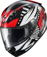 Exo R430 Full Face Helmet Head Trip Red 2x