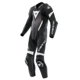 Dainese Laguna Seca 6 1PC Leather Suit Perforated Black/White/Anthracite Size - 44