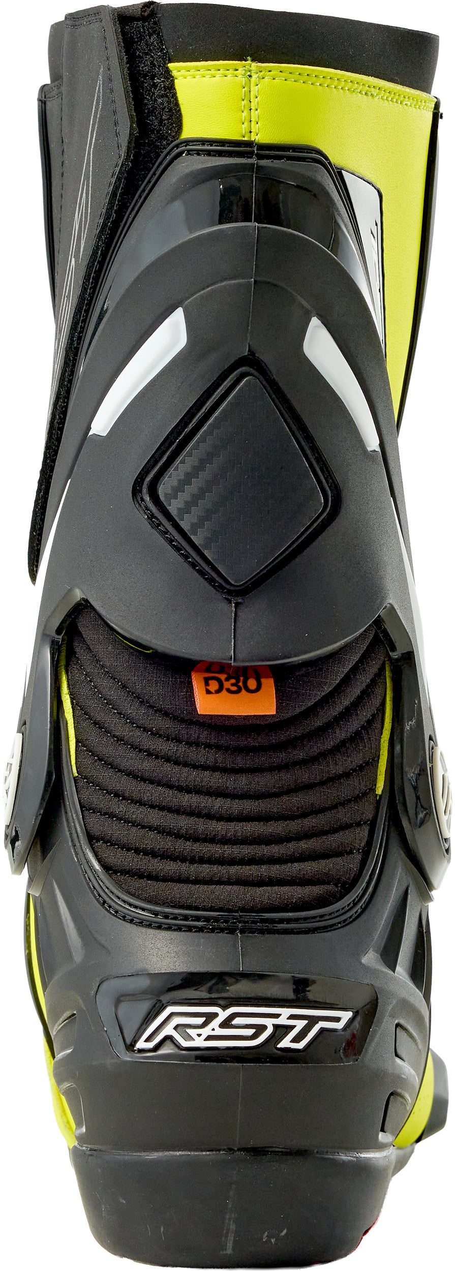 Tractech Evo D3o Boot Black/Flo Yellow 13
