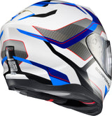 Exo T520 Full Face Helmet Zuse White/Blue 2x