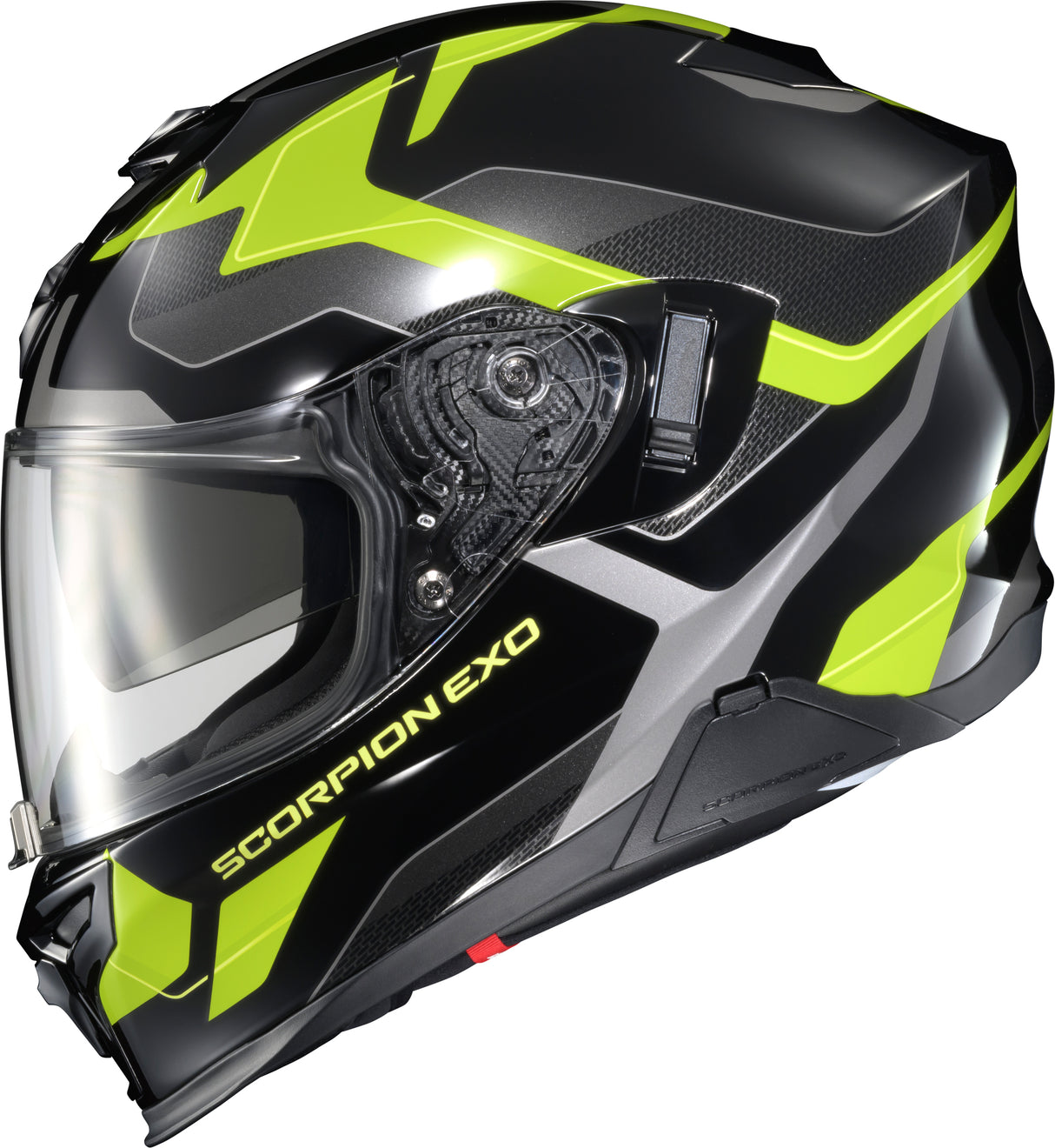 Exo T520 Full Face Helmet Zuse Black/Hi Viz 2x