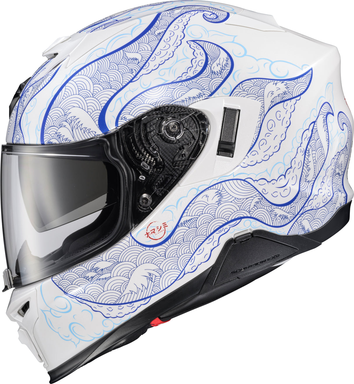 Exo T520 Helmet Nama Shimi White/Blue 2x