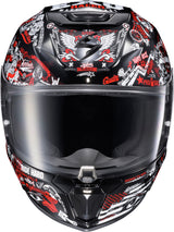 Exo R330 Full Face Helmet Shake 2 Red 2x