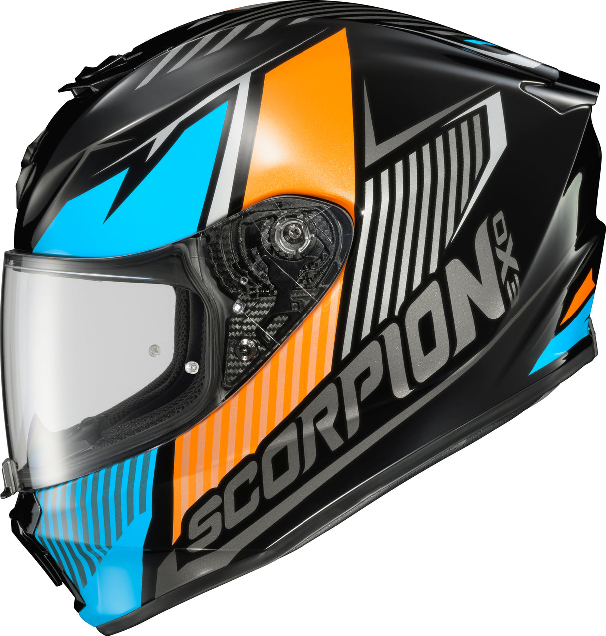 Exo R330 Full Face Helmet Hawker Light Blue 2x