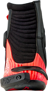 Tractech Evo D3o Short Boot Black/Flo Red 7