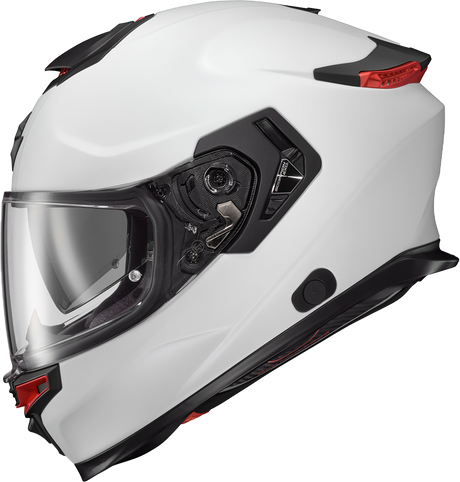 Exo Eclipse Full Face Helmet Matte Pearl White 2x