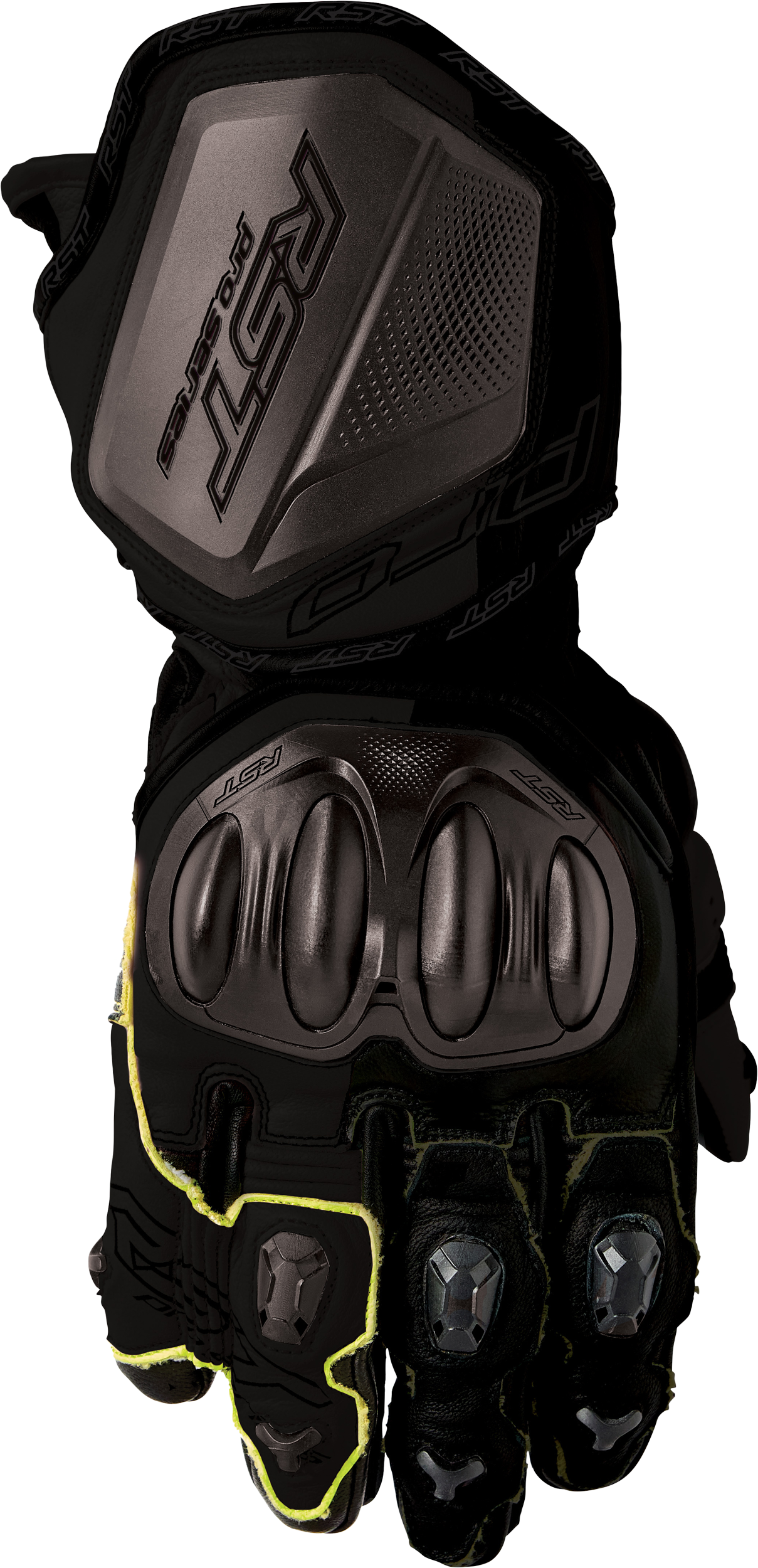 Pro Series Gp D3o Gloves Black Leather Xs