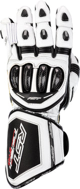 Tractech Evo 4 Ce Ladies Glove White/Black Leather Sm