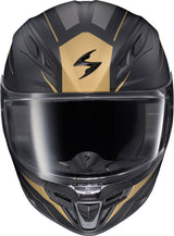 Exo R430 Full Face Helmet Cutlass Black/Gold 2x
