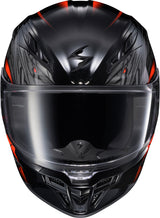 Exo R430 Full Face Helmet Wyvern Blk/Red 2x