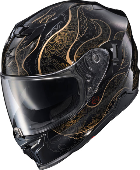 Exo T520 Helmet Nama Shimi Black/Gold 2x
