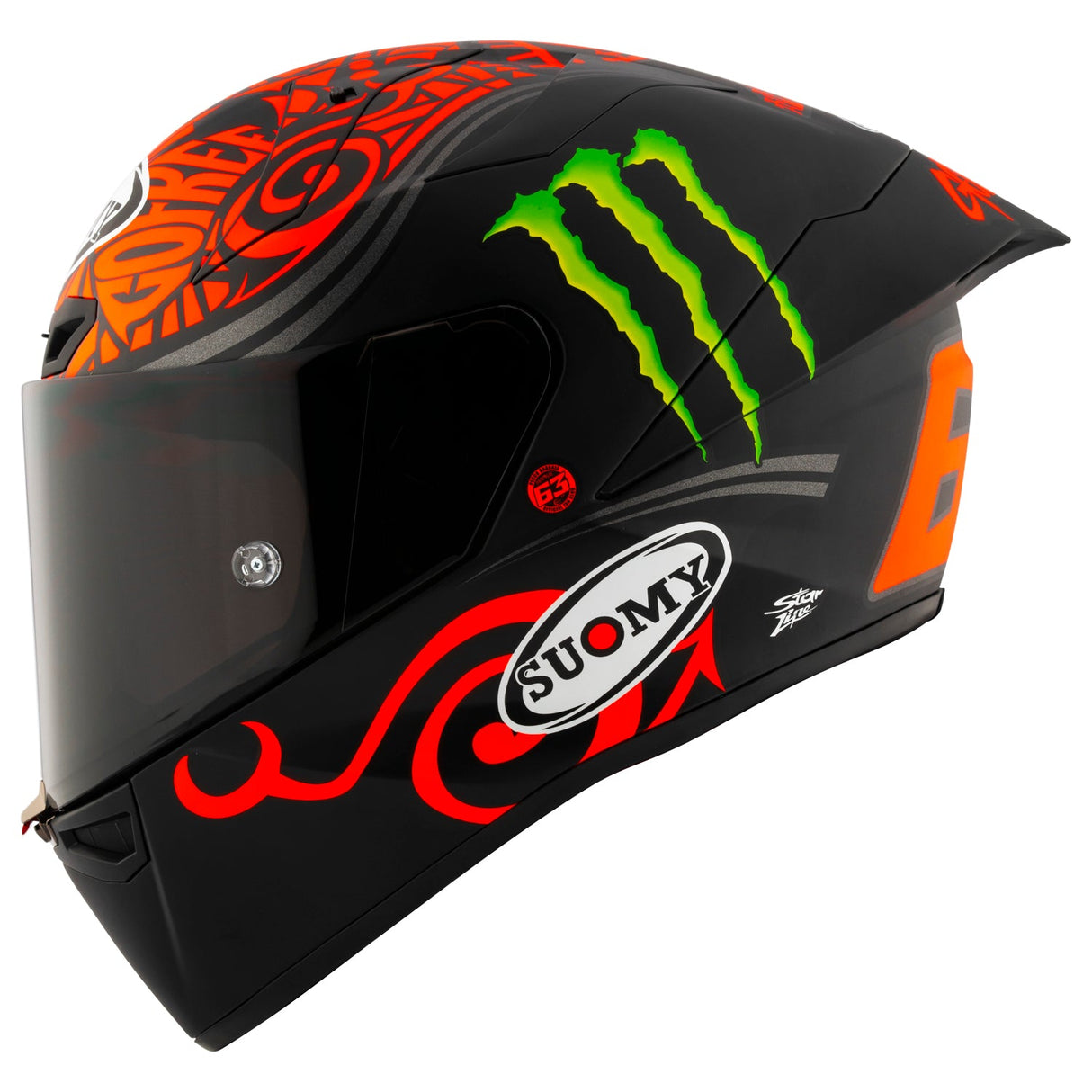 Suomy S1‑XR Bagnaia Monster Replica 2024