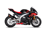 Akrapovic Carbon Fiber Slip-On Exhaust – Aprilia RSV4 / Tuono V4 (2021–2024)