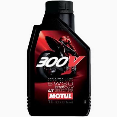 Motul 300V 10W-40 Factory Line Full Synthetic Ester Motorcycle Oil – 1L