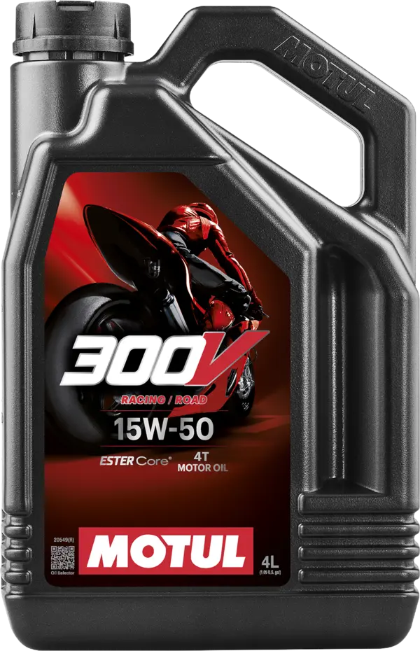 Motul 300V Factory Line Synthetic Ester Oil – 15W‑50