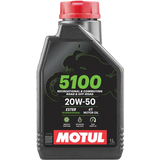 Motul 5100 Semi-Synthetic Blend Oil – 20W‑50