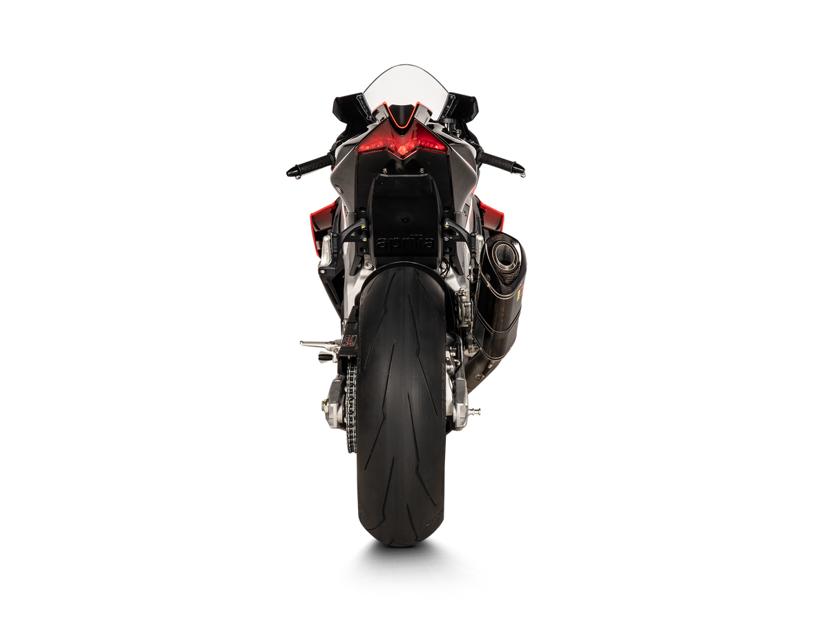 Akrapovic Carbon Fiber Slip-On Exhaust – Aprilia RSV4 / Tuono V4 (2021–2024)