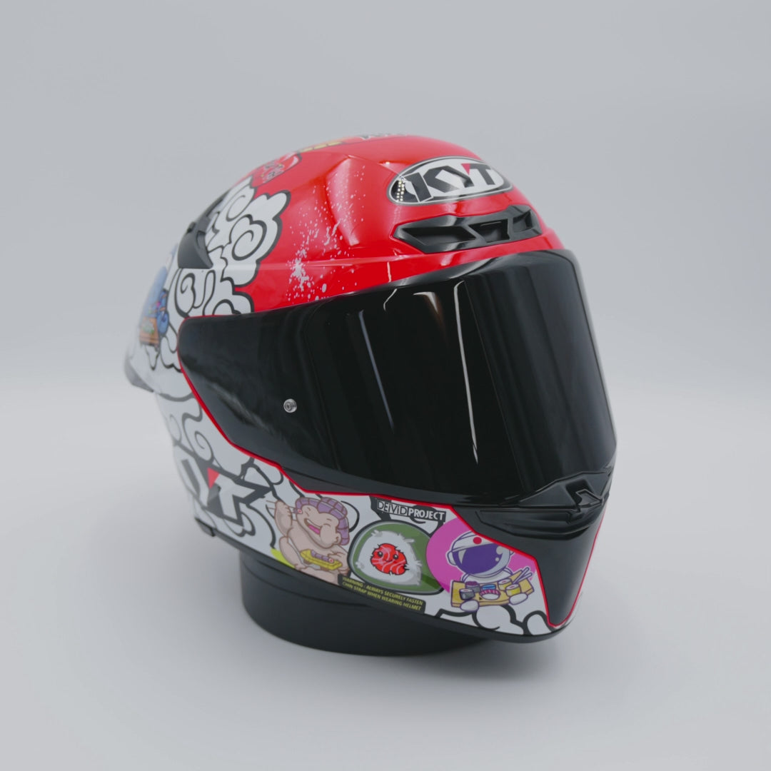 KYT TT Revo Helmet - Sushi Time