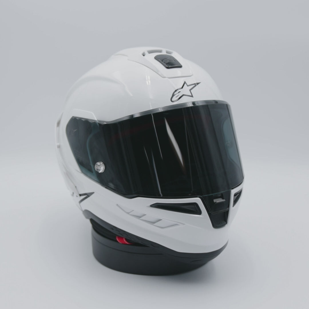 Alpinestars Supertech R10 Helmet – Gloss White