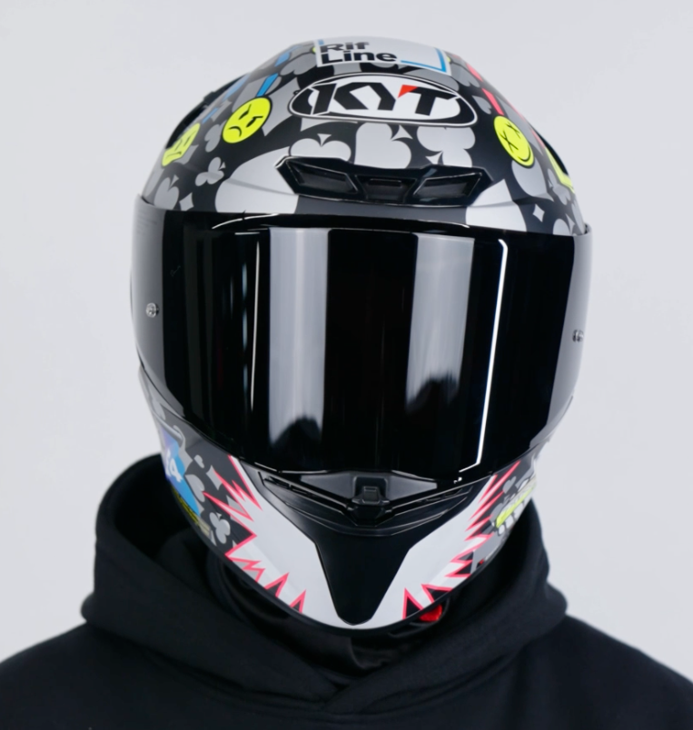 KYT TT Revo Helmet - Riccardo Rossi 2022 Replica – MotoFactory Parts KYT TT Revo Helmet - Riccardo Rossi 2022 Replica – MotoFactory Parts