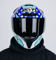 KYT TT Revo Helmet – Leopard Americas Special Edition