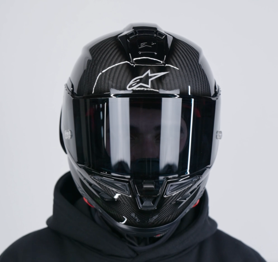 Alpinestars Supertech R10 Helmet – Carbon Black