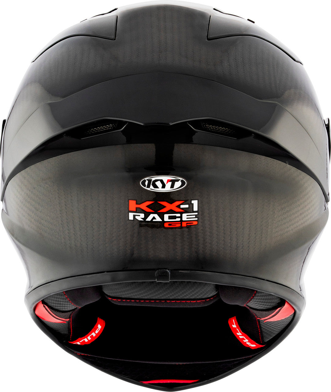 KYT KX-1 Race GP Helmet - Glossy Carbon
