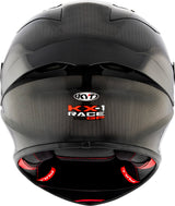 KYT KX-1 Race GP Helmet - Glossy Carbon